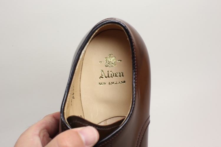 極上】Alden Cigar Cordovan NST オールデン 9.5D - ドレス/ビジネス