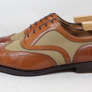 高級革靴ブランド エドワードグリーン EDWARD GREEN コンビ マルヴァーンを買取させて頂きました。 | シューホリック買取 | 高級