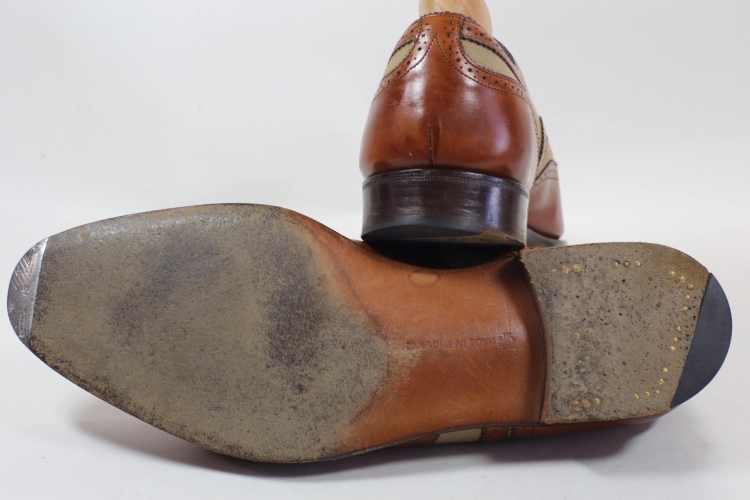 高級革靴ブランド エドワードグリーン EDWARD GREEN コンビ 