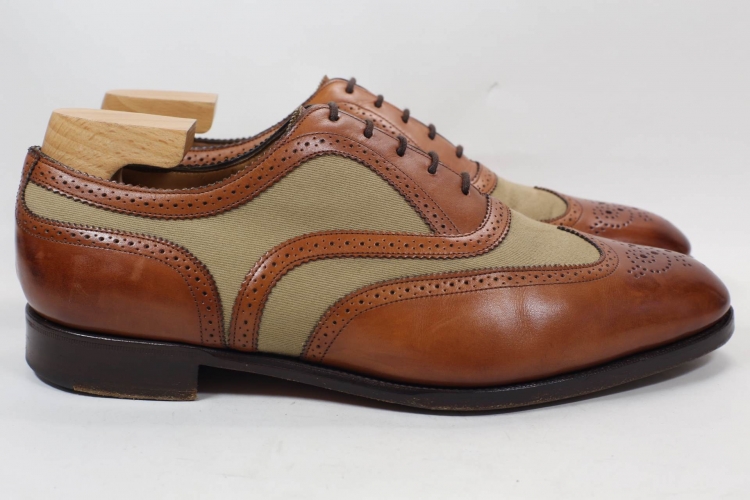 高級革靴ブランド エドワードグリーン EDWARD GREEN コンビ 