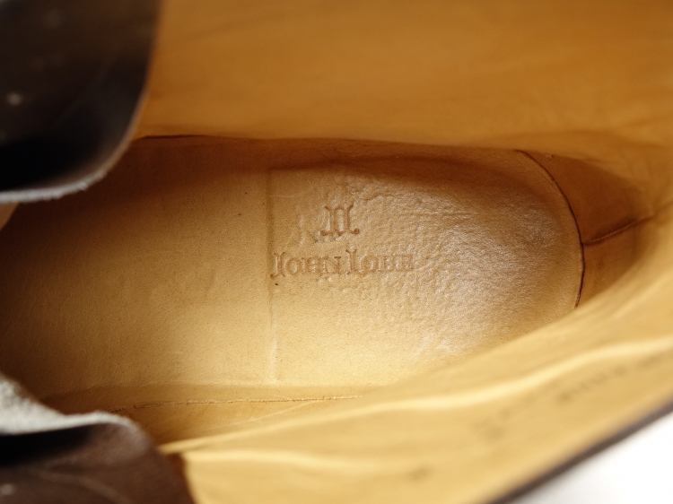 とっても珍しいボノーラ製のジョンロブ JOHN LOBB エデリン